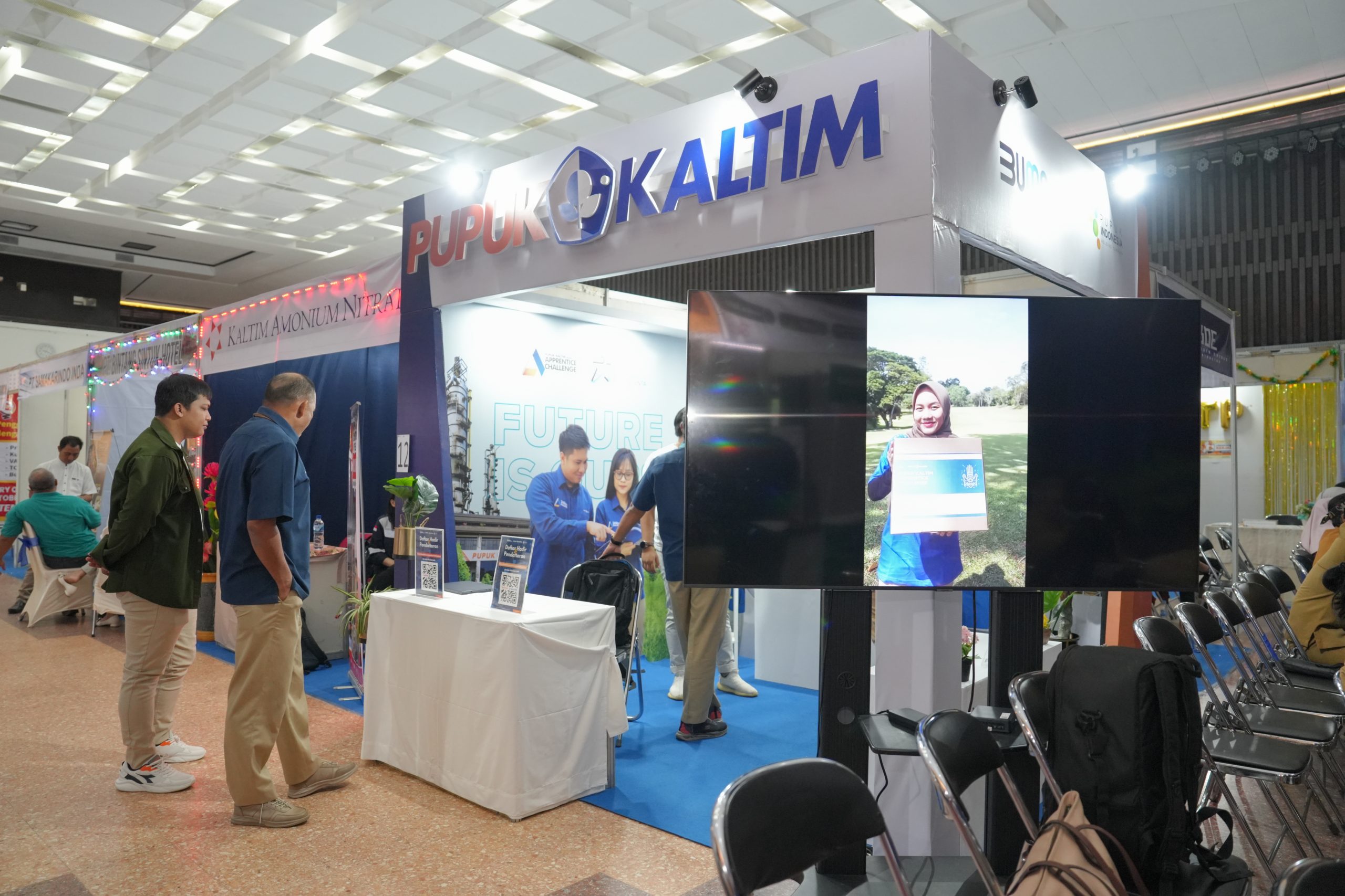 Ikuti Job Fair Bontang 2023, Pupuk Kaltim Buka Kesempatan Magang