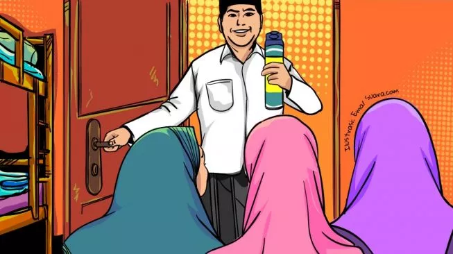 Pak Ustadz yang Diduga Lecehkan Santriwati di Bontang Dicecar 20 Pertanyaan Penyidik Polres Bontang