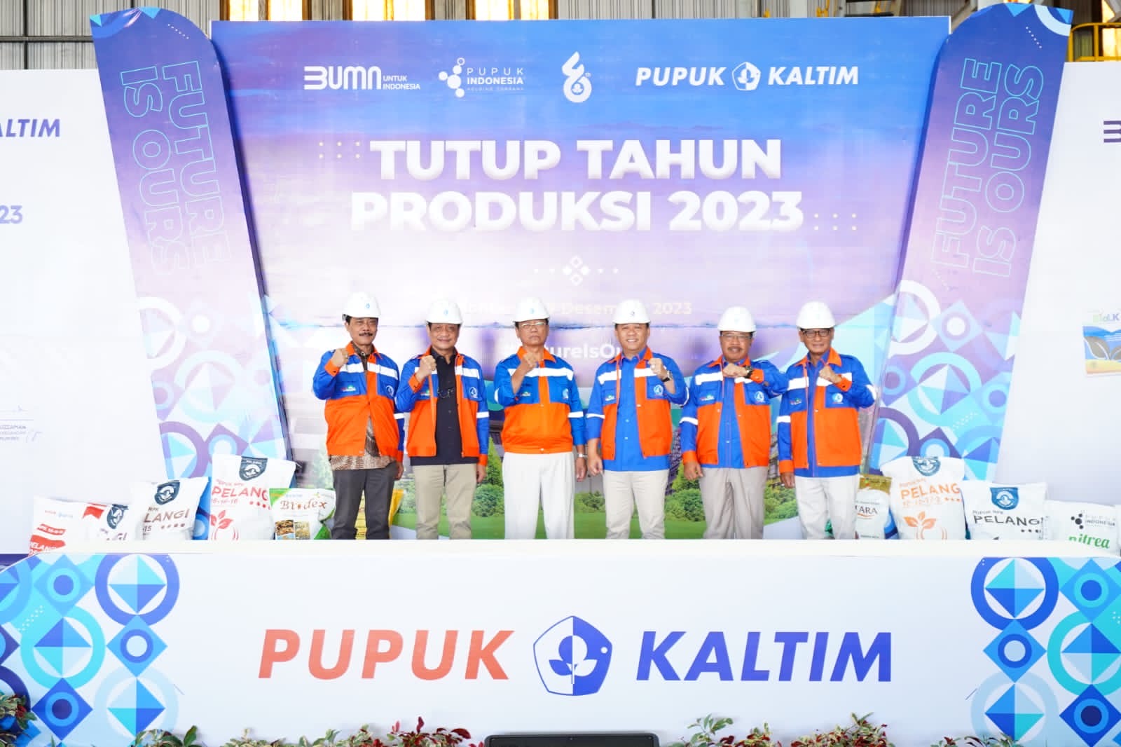 Gelar Pengantongan Pupuk Terakhir di Pengujung 2023, Pupuk Kaltim Tetap Fokus Jaga Ketahanan Pangan Nasional