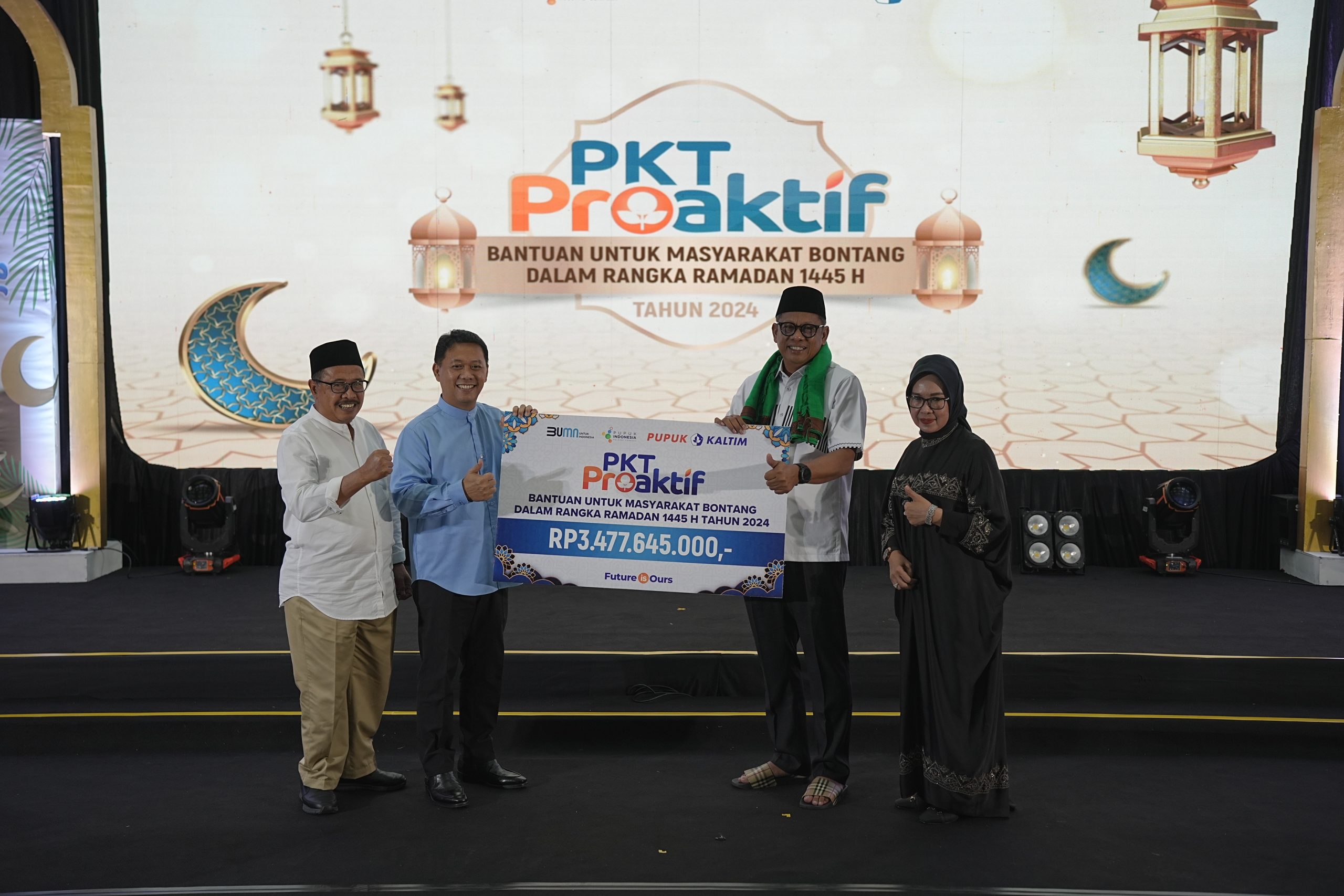 Berkah Ramadan, Pupuk Kaltim Salurkan Bantuan Rp3,47 Miliar Bagi Warga Bontang