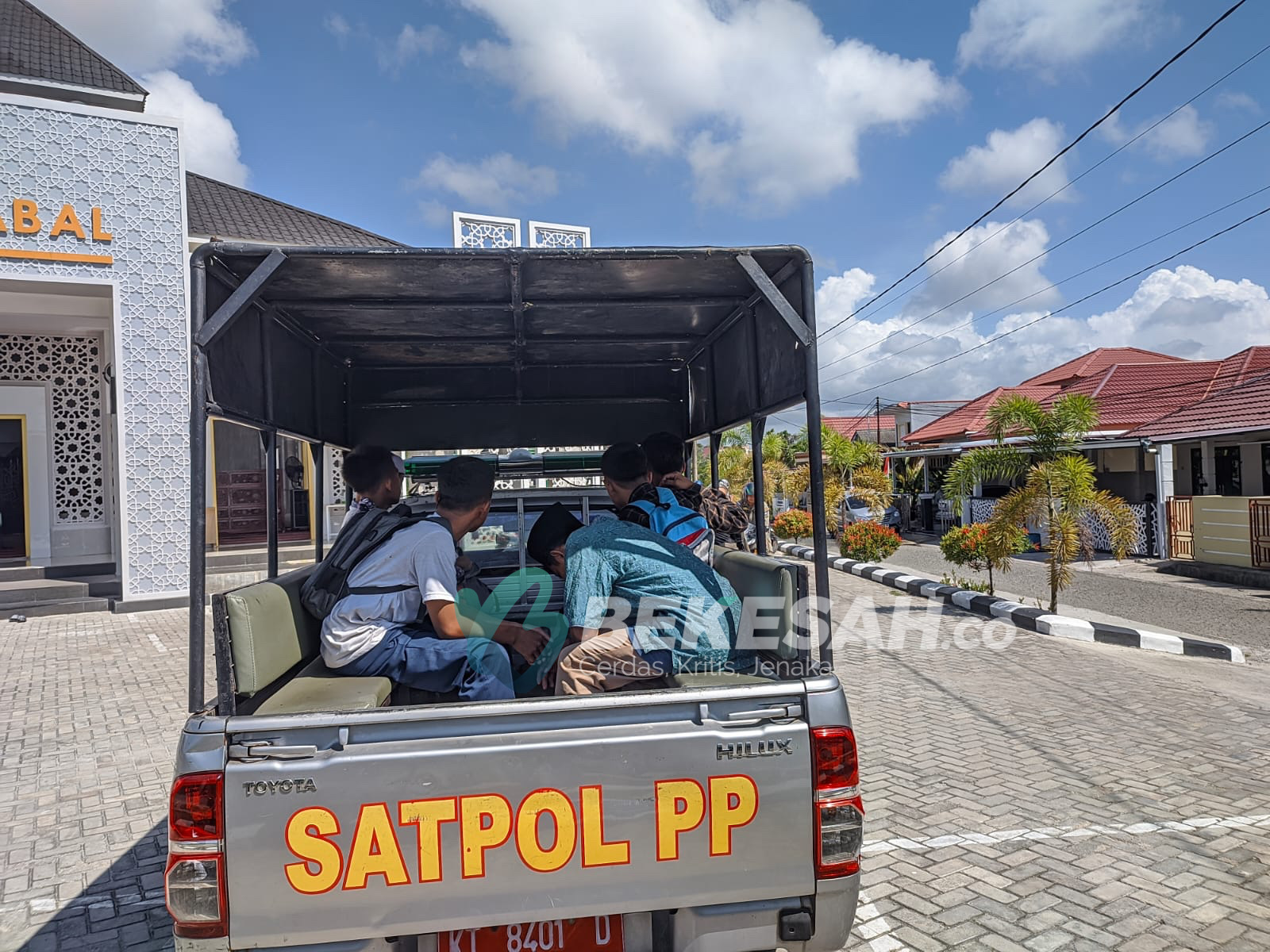 Masuki Perumahan dan Jalan Protokol, Satpol-PP Bontang Amankan 17 Peminta Sumbangan