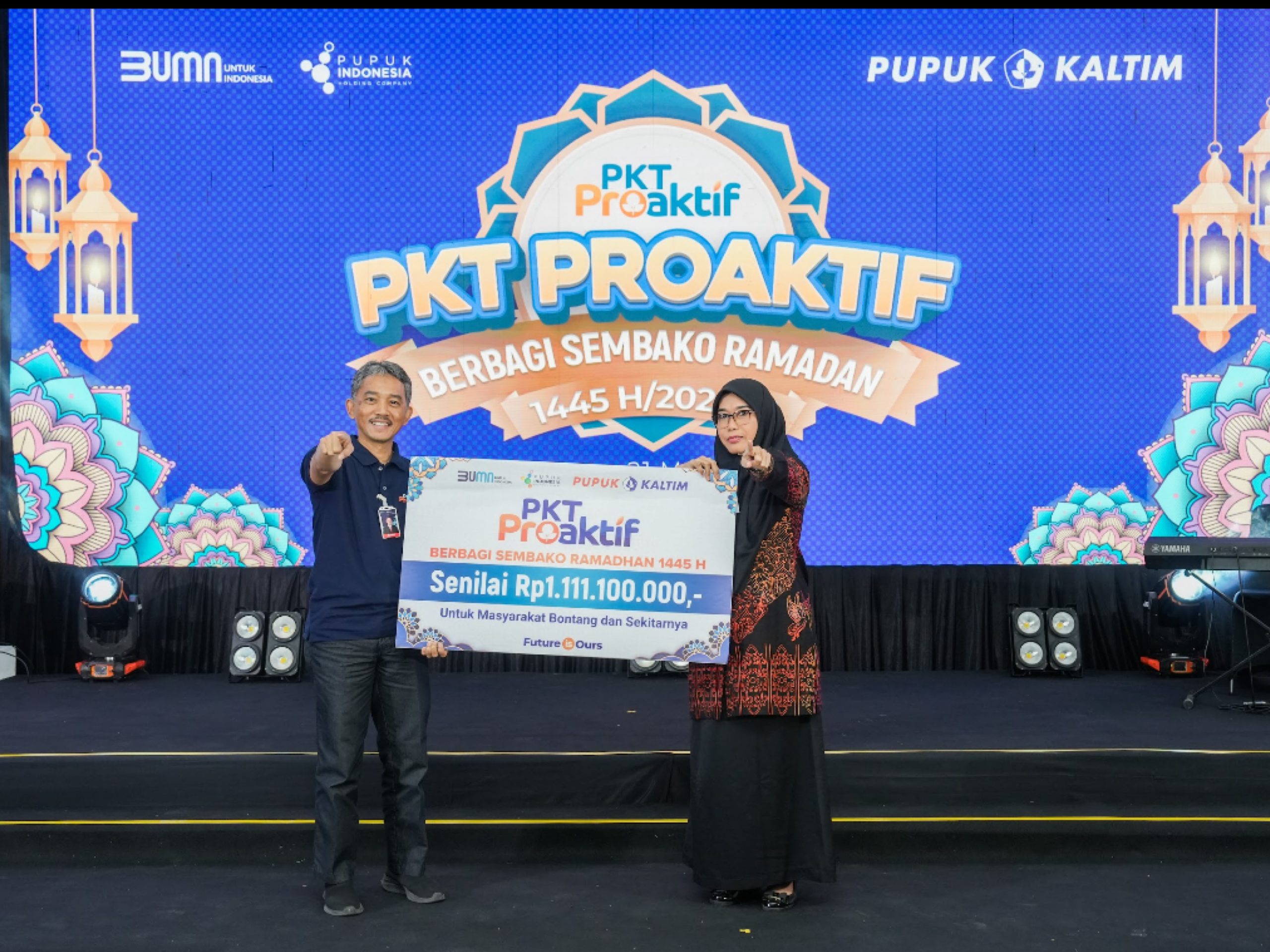 Semangat Menebar Manfaat di Bulan Ramadan, PKT Proaktif Salurkan 4.160 Paket Sembako Bagi Warga Bontang