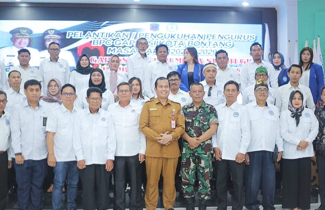 Pengurus Baru GAPENSI Dilantik, Pemkot: Perkuat Kerja Sama untuk Bontang Lebih Maju dan Sejahtera