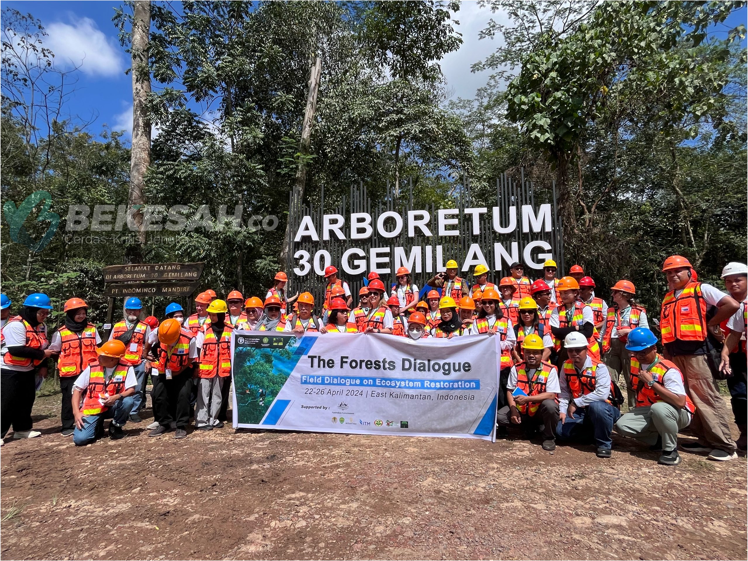 Berhasil Kembalikan Fungsi Hutan, Indominco Jadi Objek Diskusi Lapangan