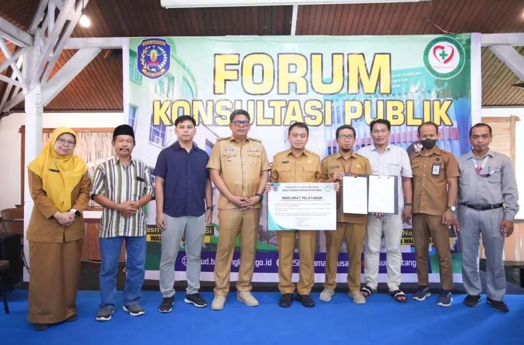 Wali Kota Bontang Basri Rase Hadiri Forum Konsultasi Publik Standar Pelayanan RSUD Taman Husada