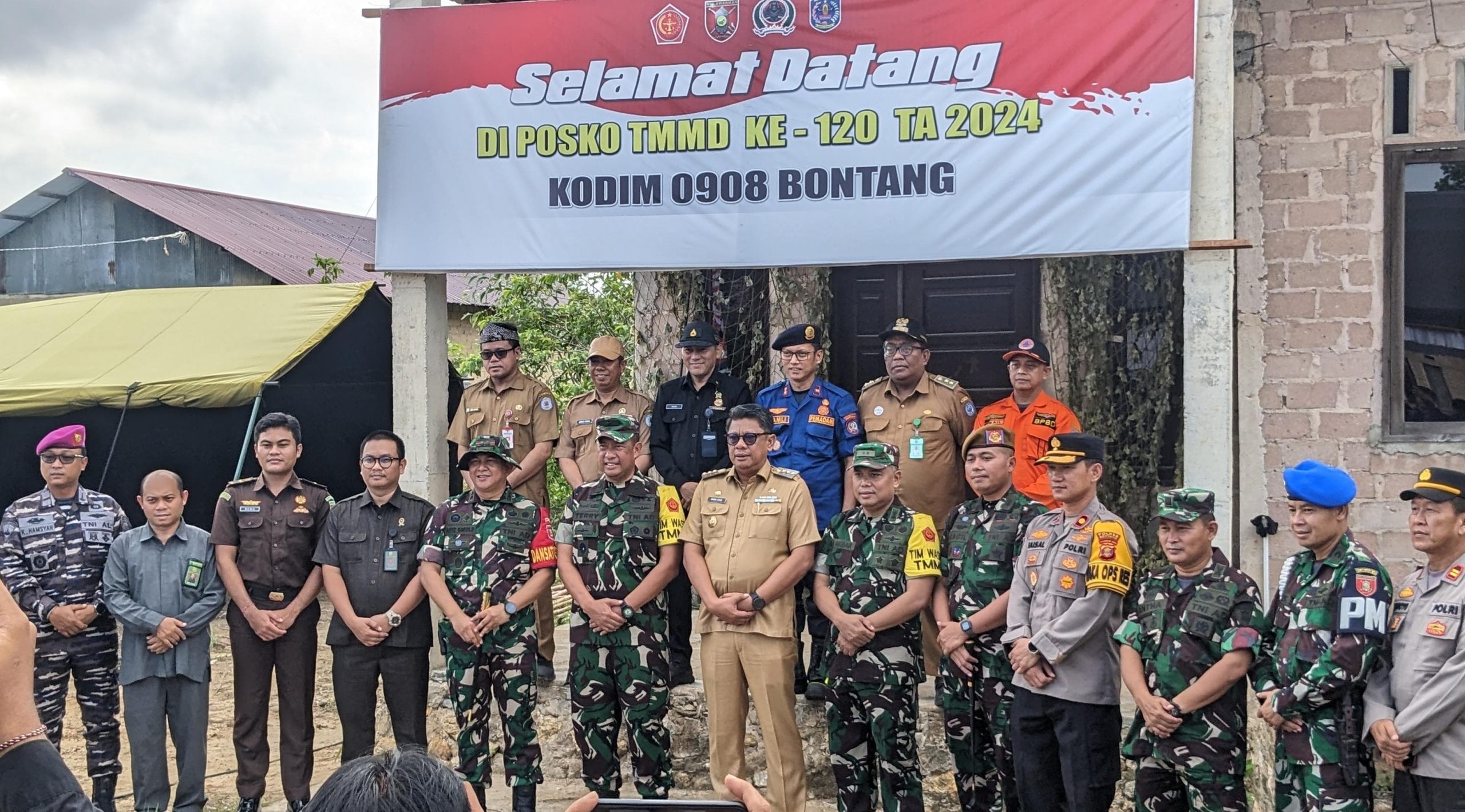 Progres Program TMMD Sudah 50 Persen, Basri Rase : Wujud Sinergi TNI dan Masyarakat