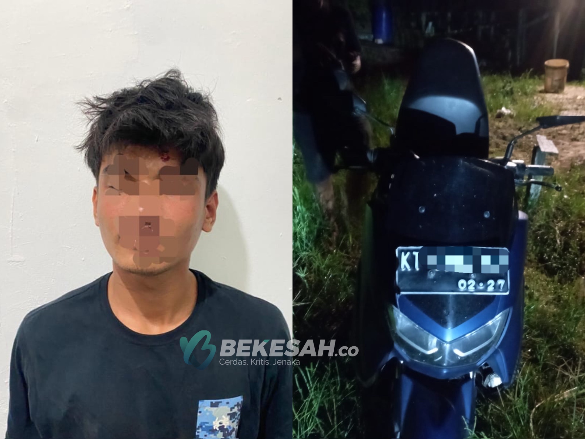 Bawa Lari Motor Ojol di Bontang, Pria Ini Diringkus Polisi