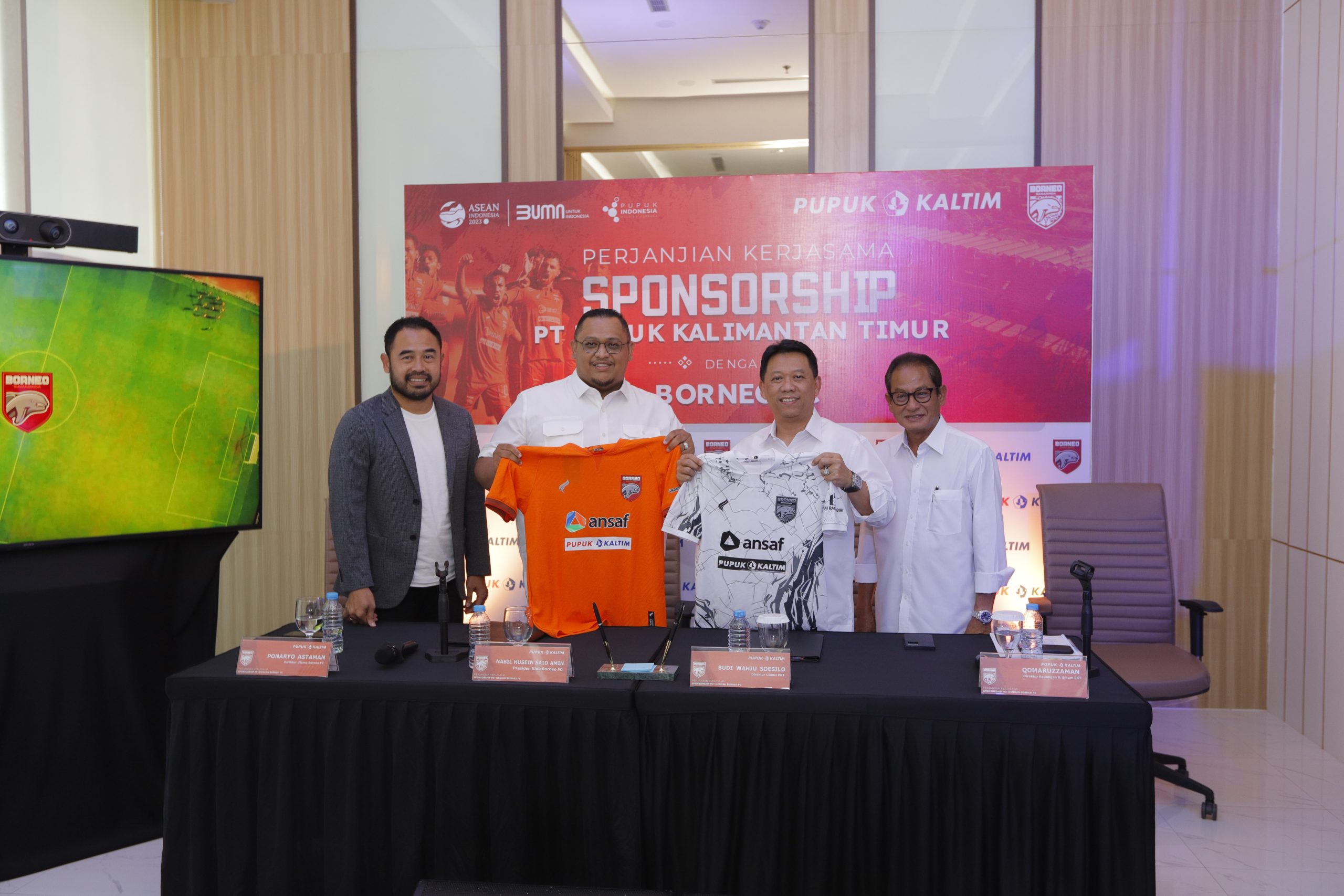 Memulai Perjuangan di Championship Series, Borneo FC dapat Dukungan Penuh dari Pupuk Kaltim