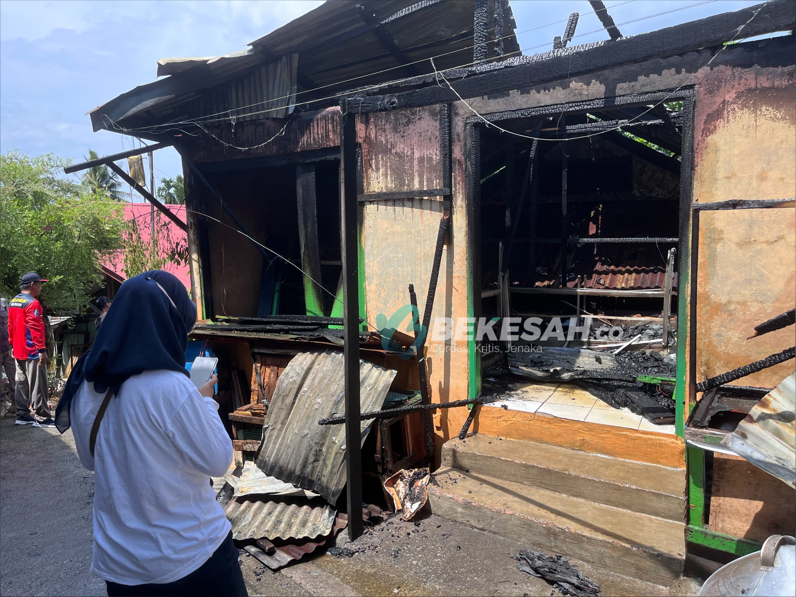 Kronologi Kebakaran di Berbas, Diduga karena Korsleting Listrik, 6 Unit Mobil Pemadam Dikerahkan