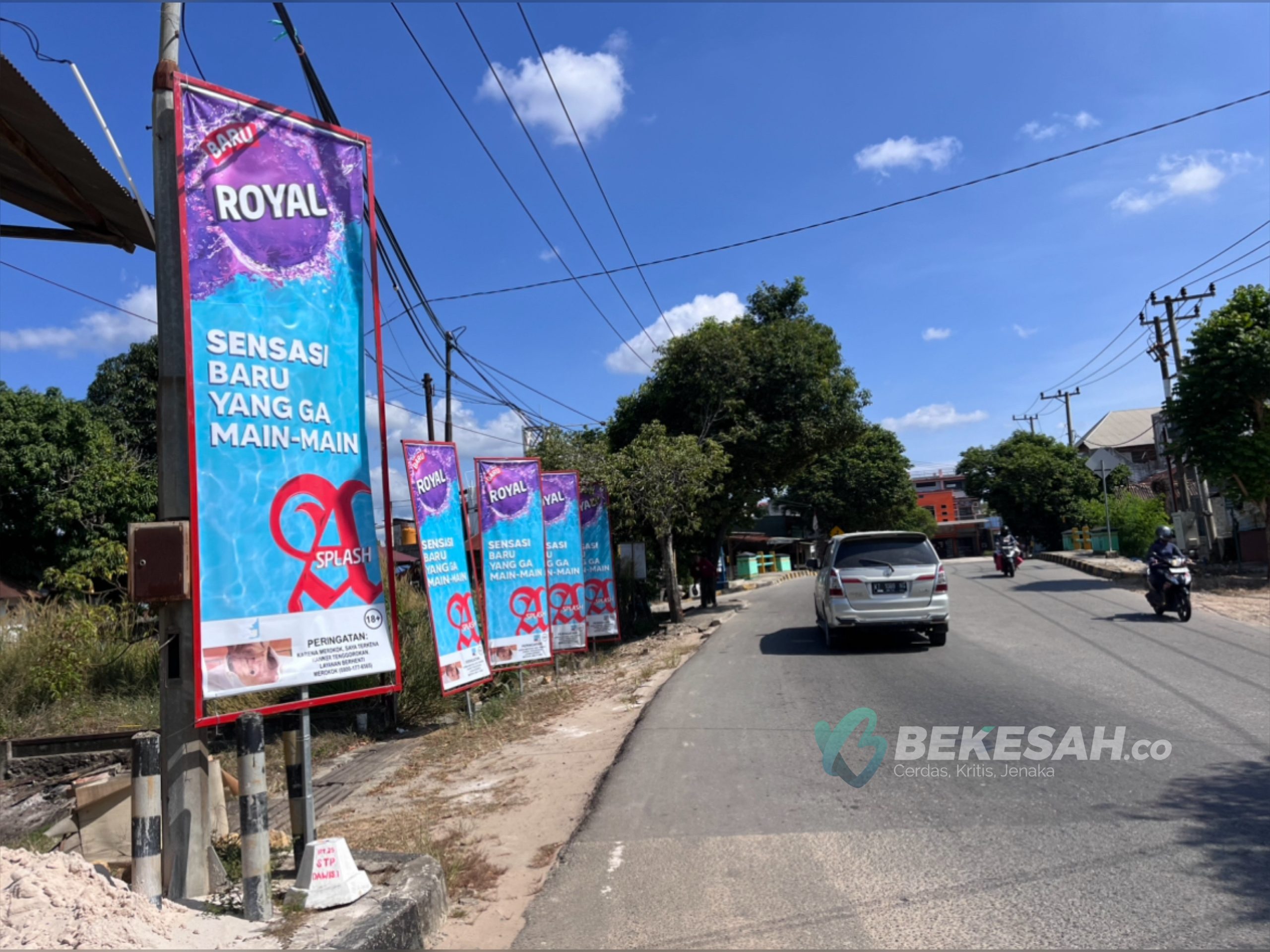 Semua Reklame Rokok di Bontang bakal Ditertibkan