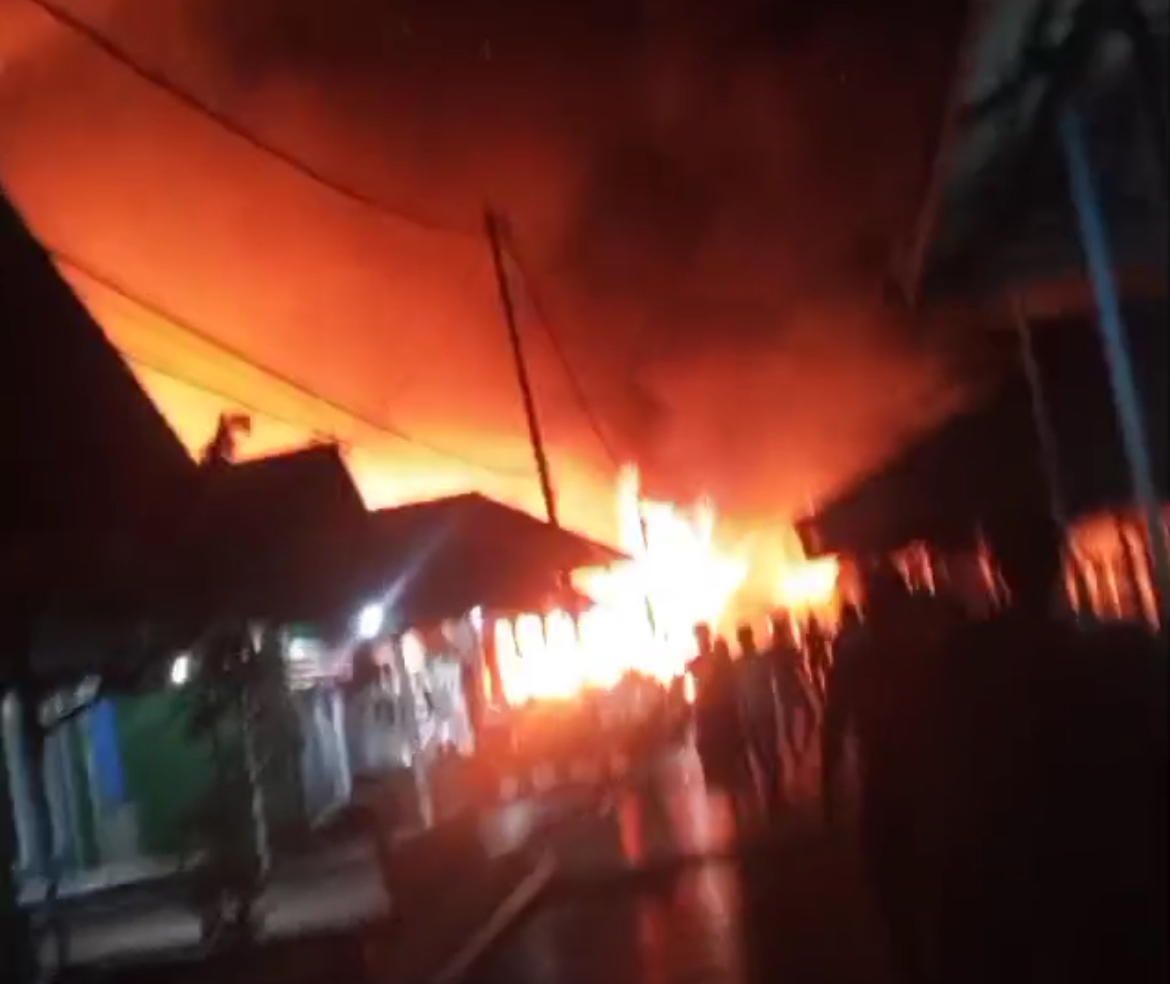 Breaking News !! Bontang Kuala Kebakaran