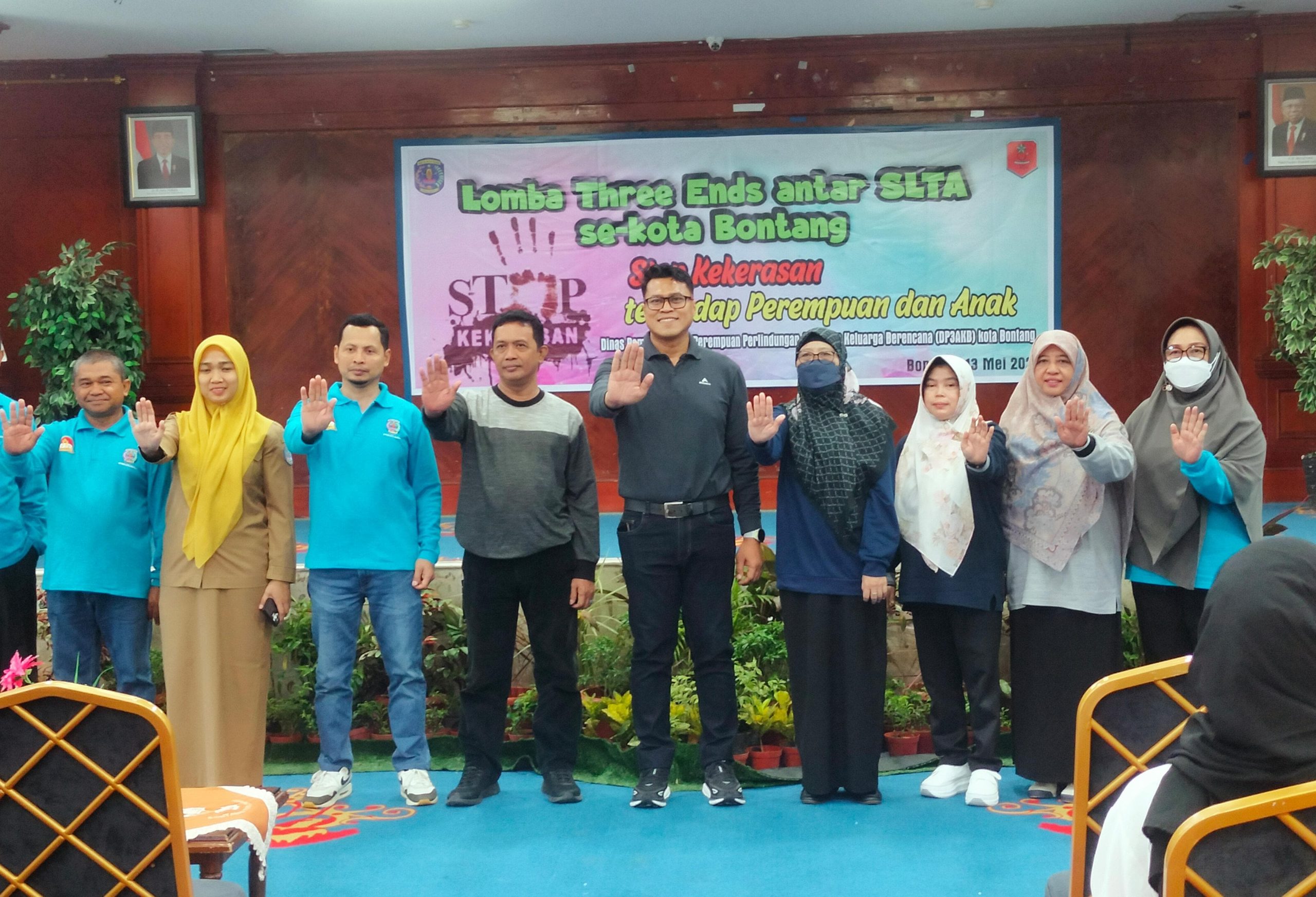 Pemkot Bontang Buka Lomba Senam Three Ends Program DP3AKB, Cegah Kekerasan Perempuan dan Anak