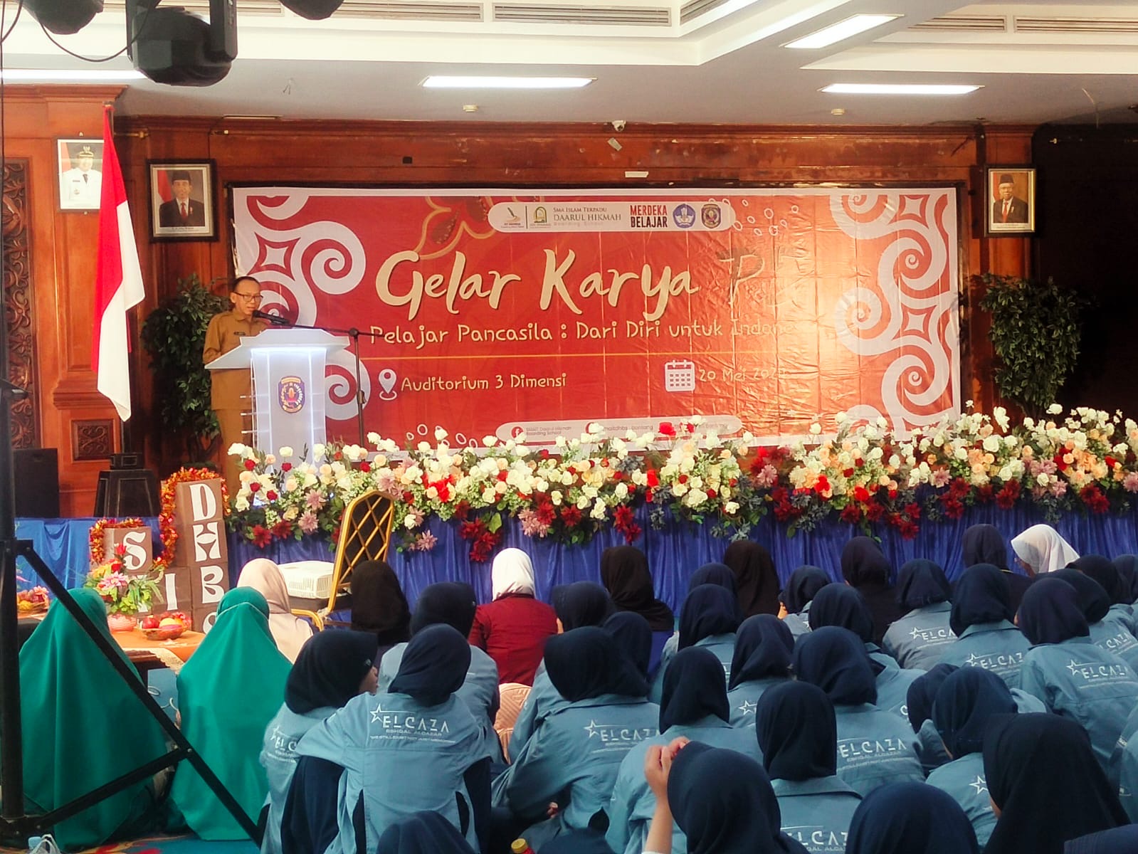 Pemkot Bontang Hadiri Gelar Karya P5 SMA IT DHBS