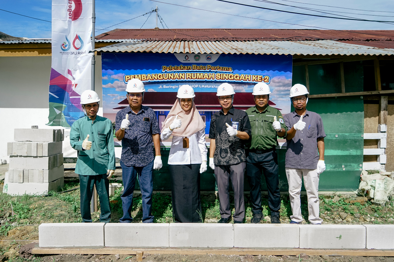 PT Badak NGL Kembali Membangun Rumah Singgah untuk Masyarakat Rentan