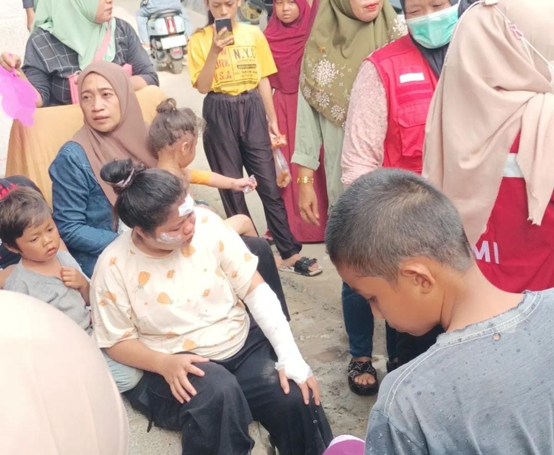 VIDEO: Kisah Ibu Muda di Bontang Bertaruh Nyawa Demi Selamatkan Anak di Kobaran Api