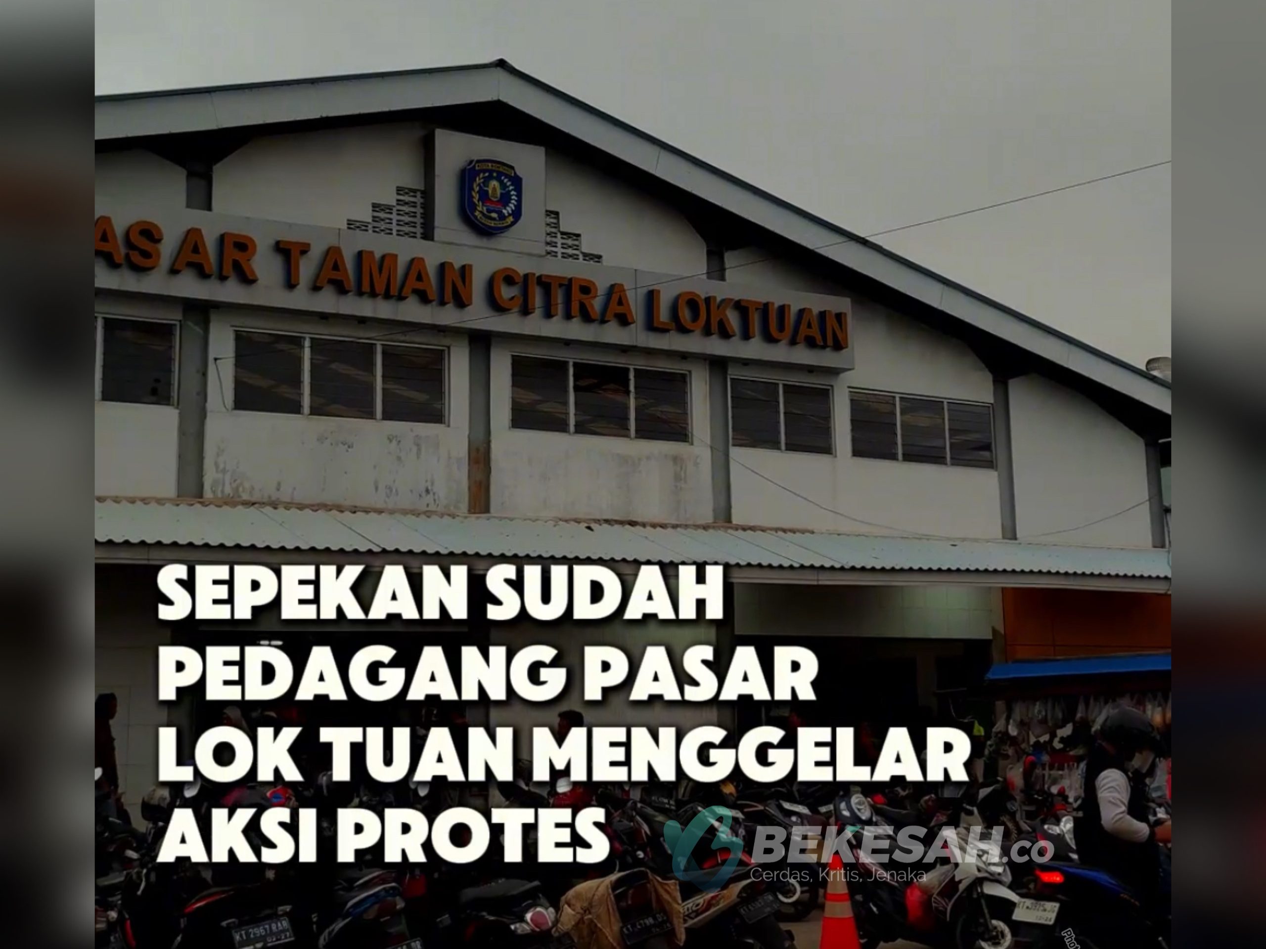 VIDEO: Keluhan Pedagang Pasar Loktuan, Minta Dikembalikan ke Pasar Lama