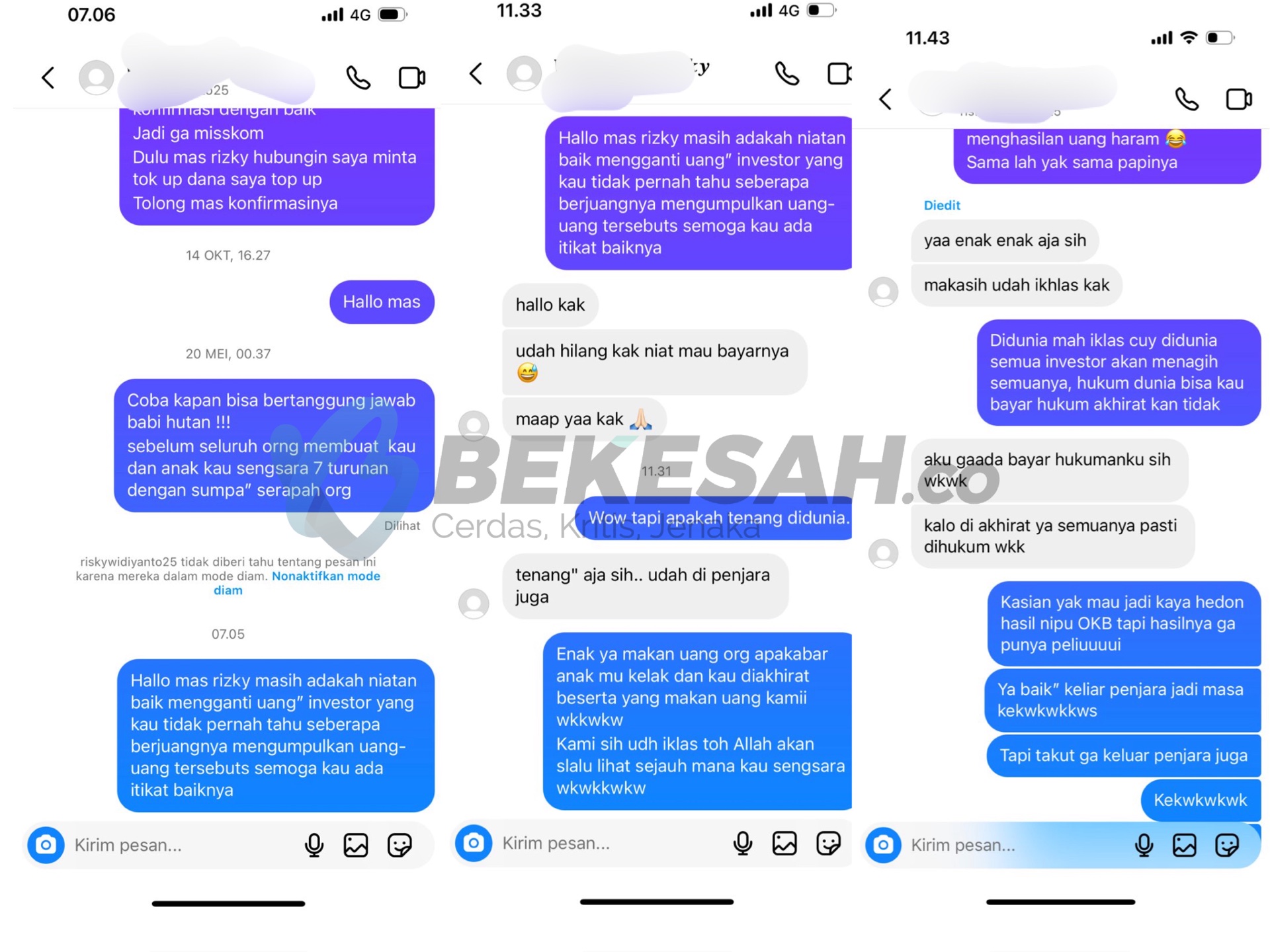 Pemilik Investasi Bodong Apderis RW Berbalas Pesan di Instagram dengan Korban, Polres Bontang Bantah Pelaku Dapat Akses Komunikasi