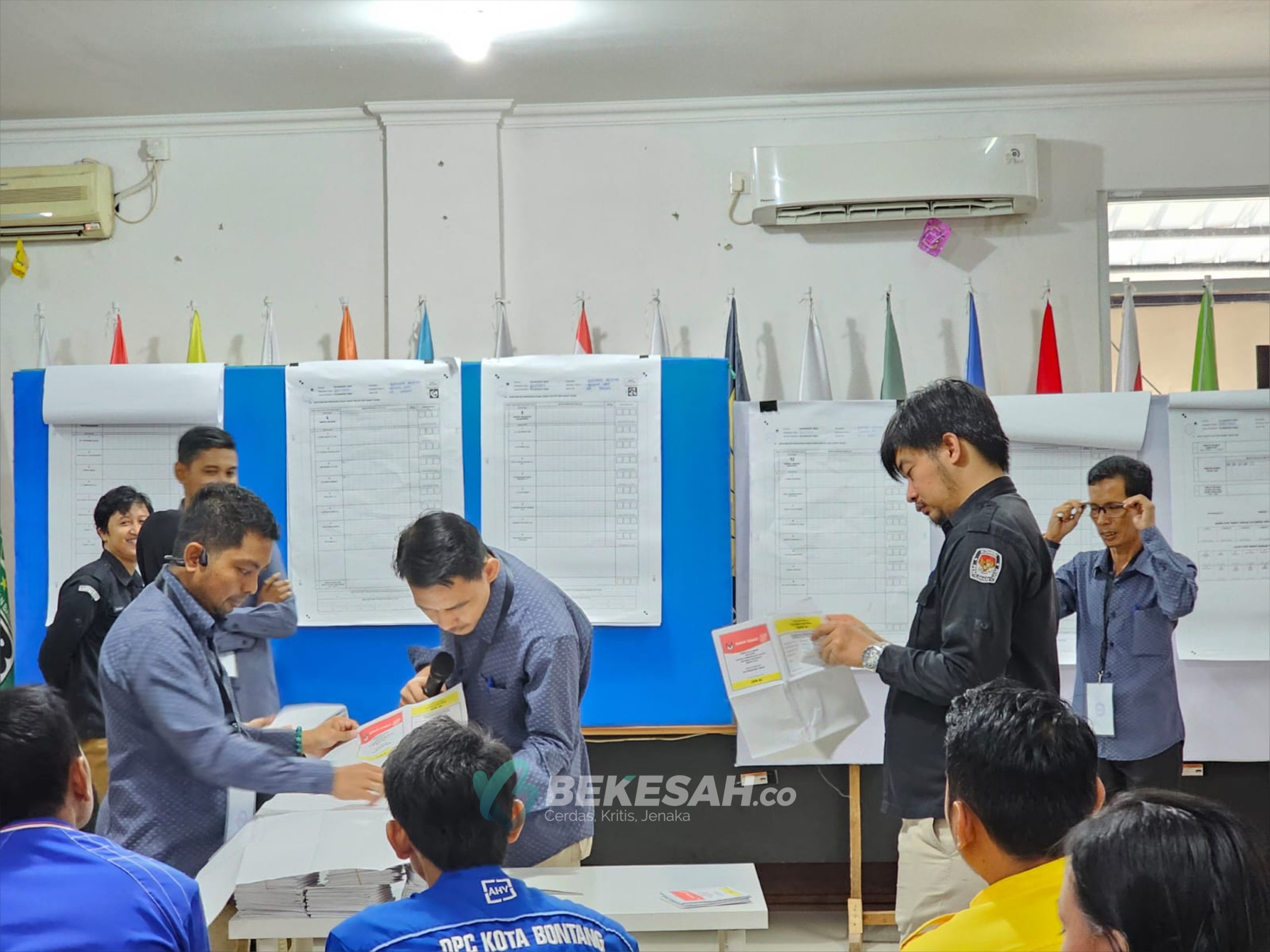 Update Penghitungan Ulang di KPU Bontang, 33 Surat Suara Tidak Sah di TPS Ini