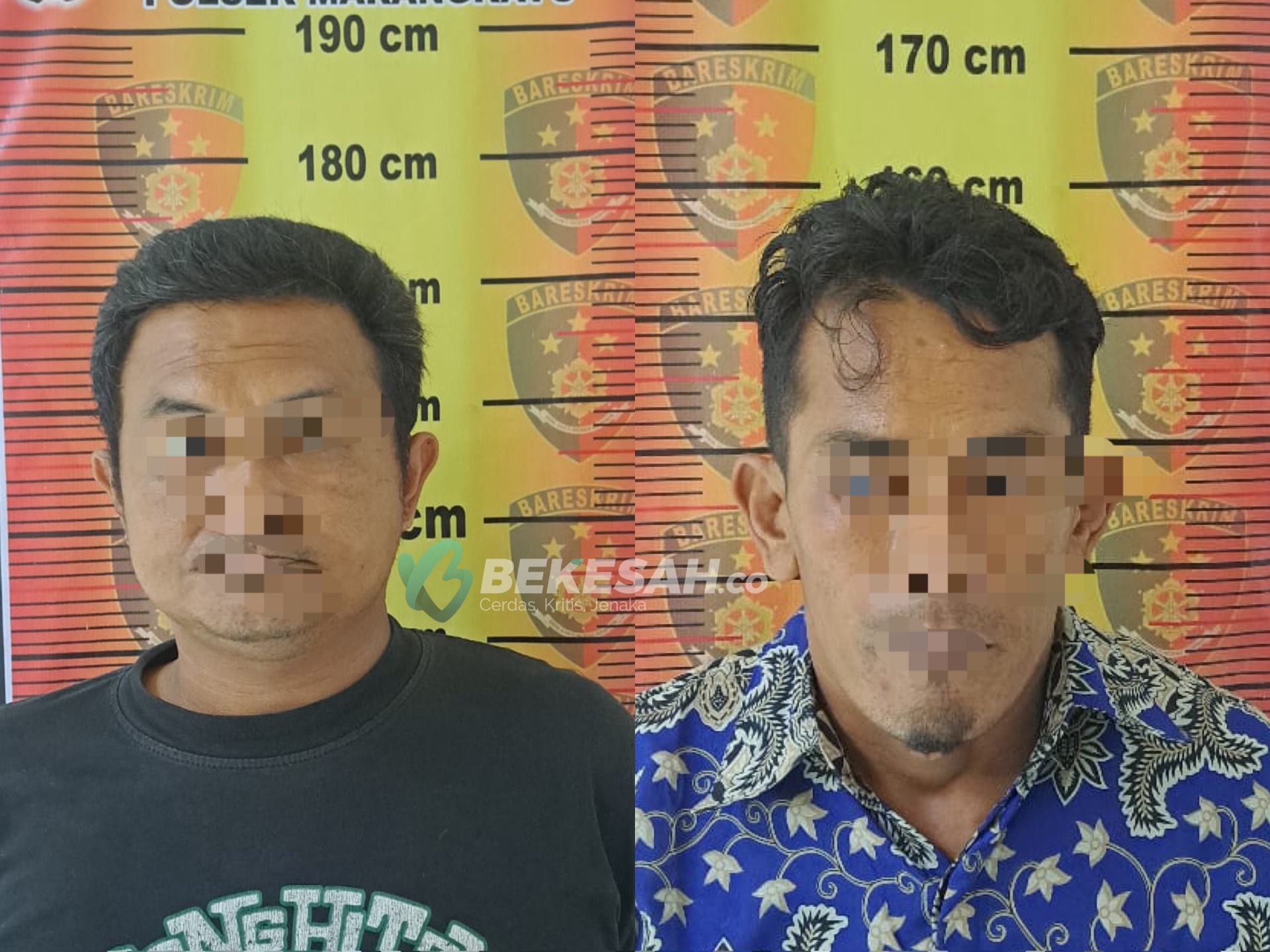 Buang Sabu Dibungkus Tisu di Jalan Poros Bontang - Samarinda, 2 Orang Ini Dibekuk Polisi