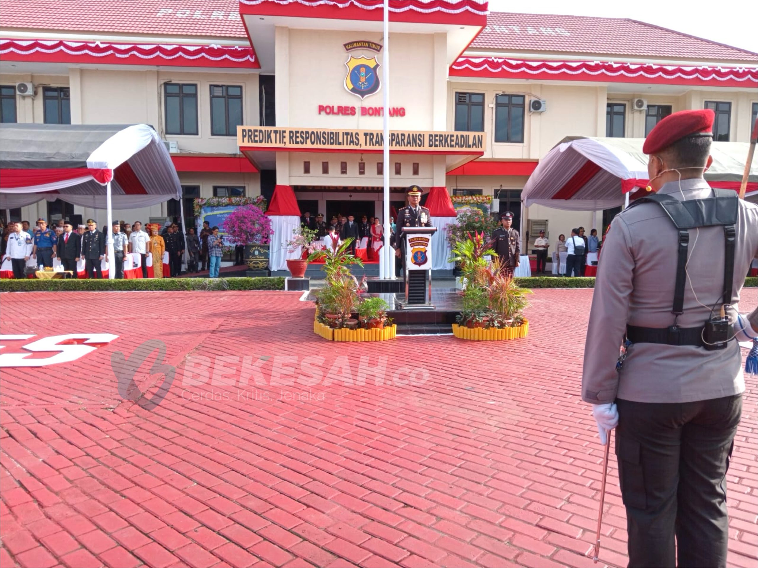 Kapolres Bontang Minta Semua Anak Buahnya Layani Beragam Aduan Masyarakat