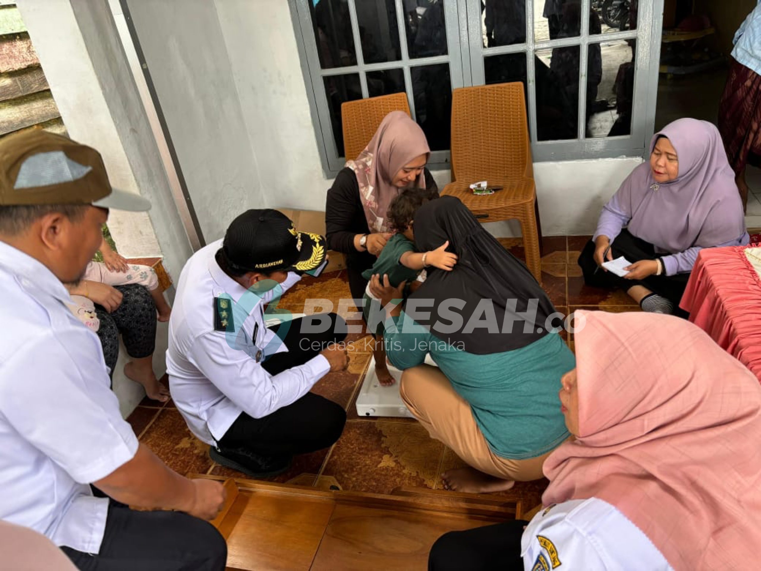 Keren! Kelurahan Tanjung Laut Indah Jemput Bola Gelar Operasi Timbang Deteksi Stunting